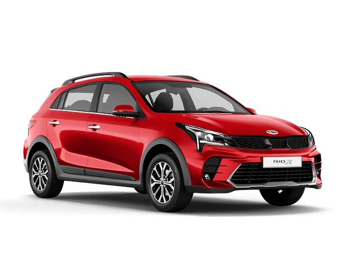 KIA Rio X Fiery Red